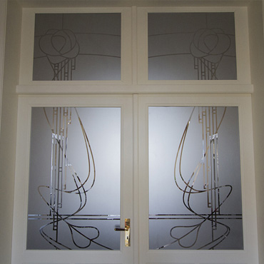 Glasgestaltung nach Kundenwunsch